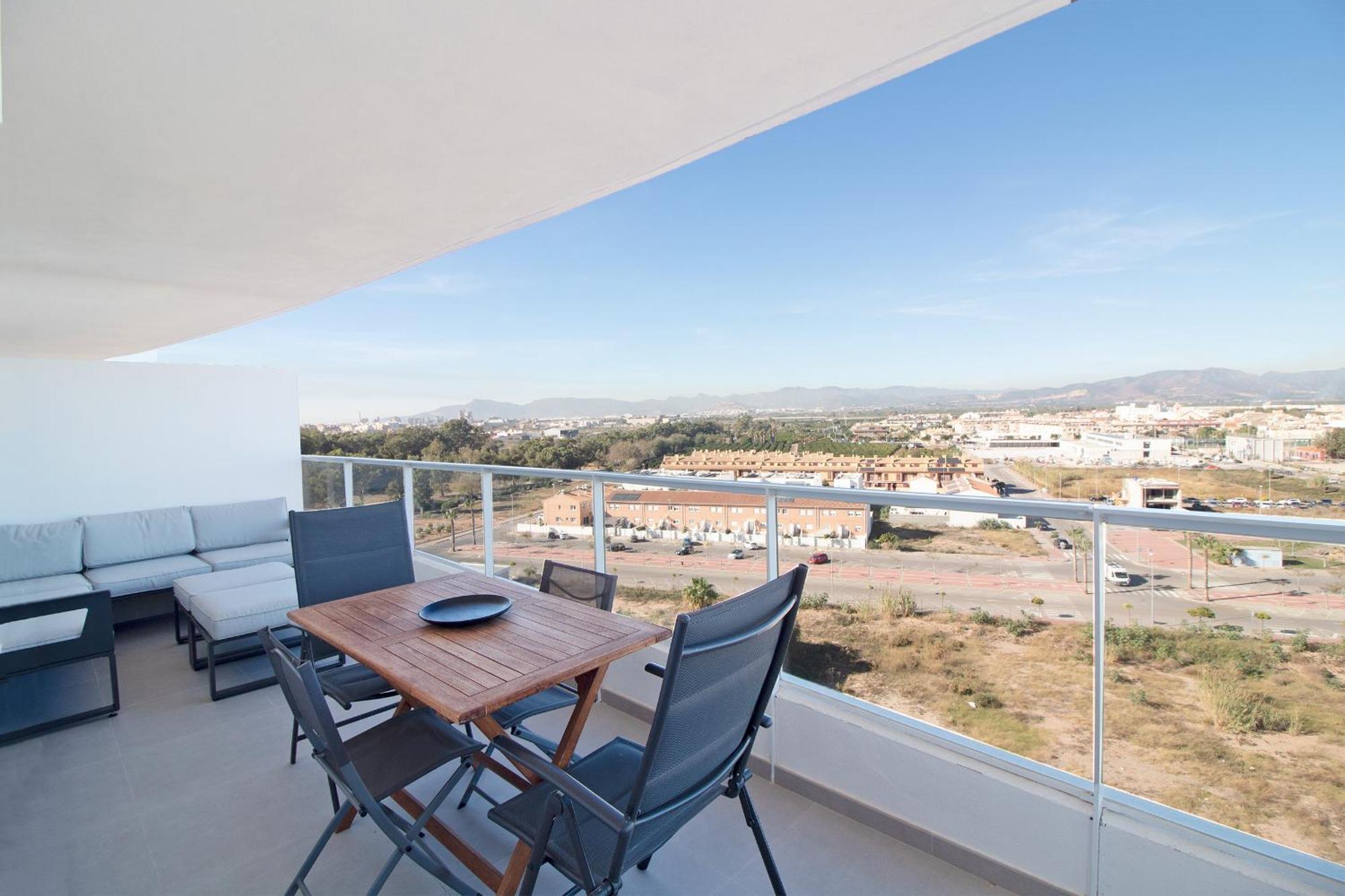 Global Properties, Apartamento Con Terraza Y Vistas Al Mar Y A La Montana Canet d'En Berenguer Екстер'єр фото